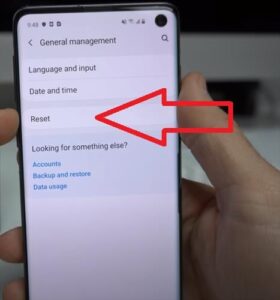 How To Factory Reset a Samsung Galaxy S10 Step 3