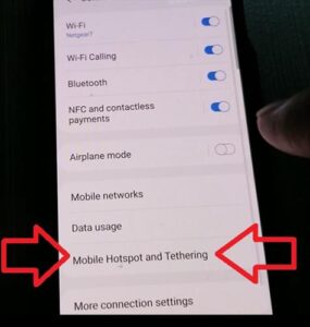 How To Tether Galaxy S10 to a Windows PC for an Internet Connection Step 4