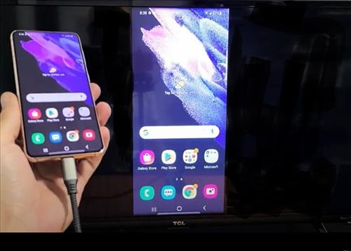 How To Cast or Mirror A Samsung Galaxy S21, S21 Plus And S21 Ultra To