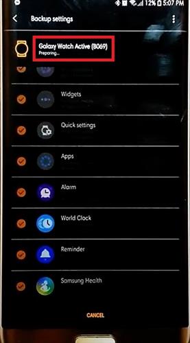 How To Backup Data On A Samsung Galaxy Watch 3 and 4