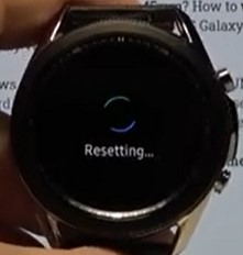 galaxy watch active factory reset