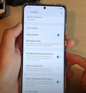 How To Turn Off Accidental Touch Protection Galaxy S21