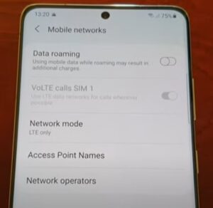 How To Turn off 5G on a Samsung Galaxy S21 Verizon and AT&T