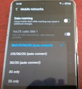 How To Turn off 5G on a Samsung Galaxy S21 Verizon and AT&T Overview