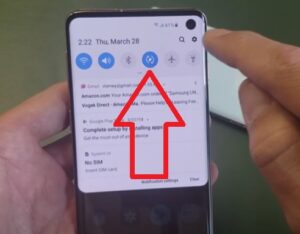 How To Auto Rotate Samsung Galaxy S10 Step 2