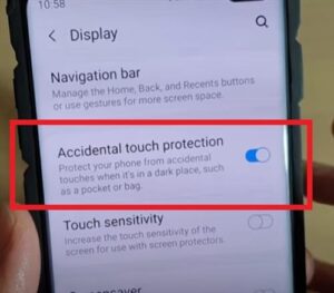 How to Enable or Disable Accidental Touch Protection Galaxy S10