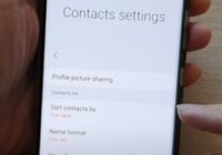 How To Sort Contacts By First Name or Last Name Galaxy S21