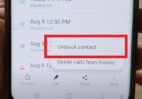 How To Unblock a Contact on a Galaxy S21