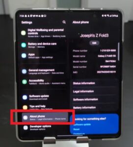 How To Force Dark Mode On All Apps Galaxy Z Fold3 Step 2