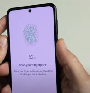 How To Setup Fingerprint On Samsung Galaxy Z Flip 3 Step 6