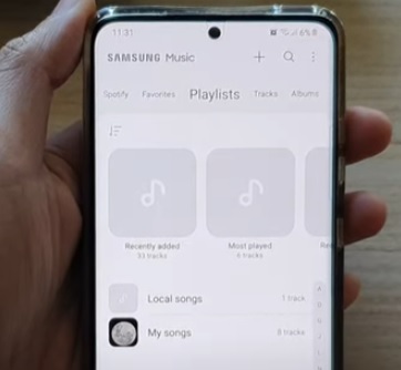 How to Import a Playlist to Samsung Music App