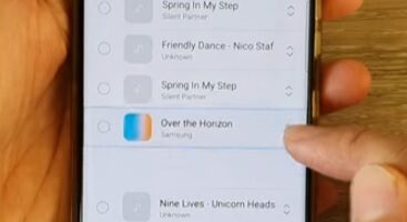 How to Rearrange Songs in Samsung Music App
