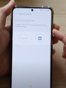 How to Export Contacts VCF File Samsung Galaxy Smartphones