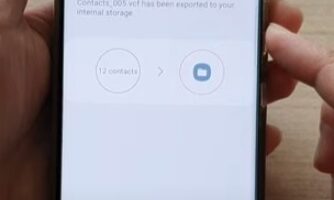 How to Export Contacts VCF File Samsung Galaxy Smartphones