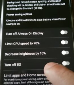 How To Turn Off 5G on a Samsung Galaxy S22 Verizon and ATT Power Saving 5g Option