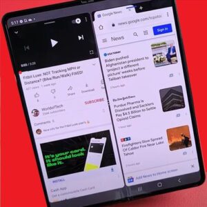 How To Use Split Screen On A Galaxy Z Fold 3