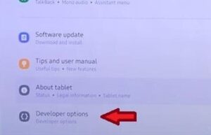 How to Enable Developer Mode on a Samsung Galaxy Tablet S8