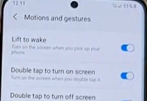 How to Enable and Disable Lift to Wake Galaxy S21