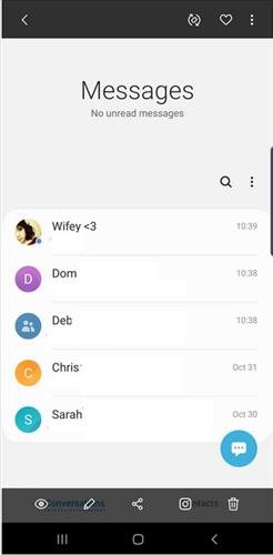 What Does the Blue Dot Mean on Samsung Contacts Android