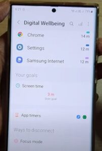 How to Change Screen Time Usage on a Galaxy S22