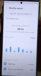 How to Check the Screen Time Report on a Galaxy S22