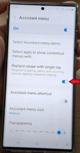 How to Use Single Tap to Answer Call on a Galaxy S22 