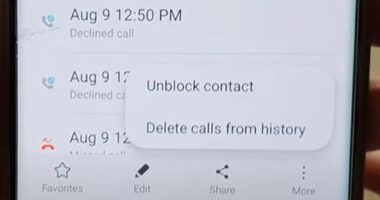 How to Block a Private Number in Contacts on a Galaxy S21 and S22