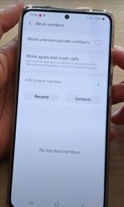 How to Turn On and Off Unknown Private Number Galaxy S22