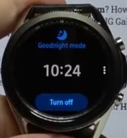 How to Turn on Bedtime Mode on a Galaxy Watch 3 and 4