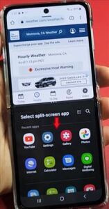 How to Use Split Screen on a Galaxy Z Flip 4