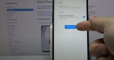 How To Hard Factory Reset a OnePlus Nord N100